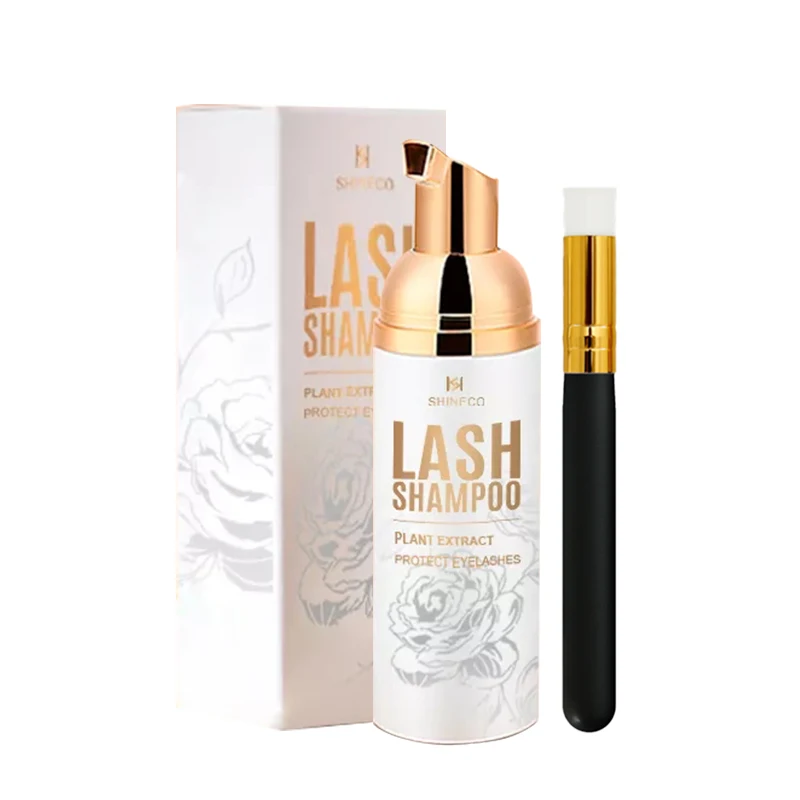 Eyelash lash shampoo wholesale vegan eye foam extensions eyelashes extension wash cleaning Cleanser cleaner