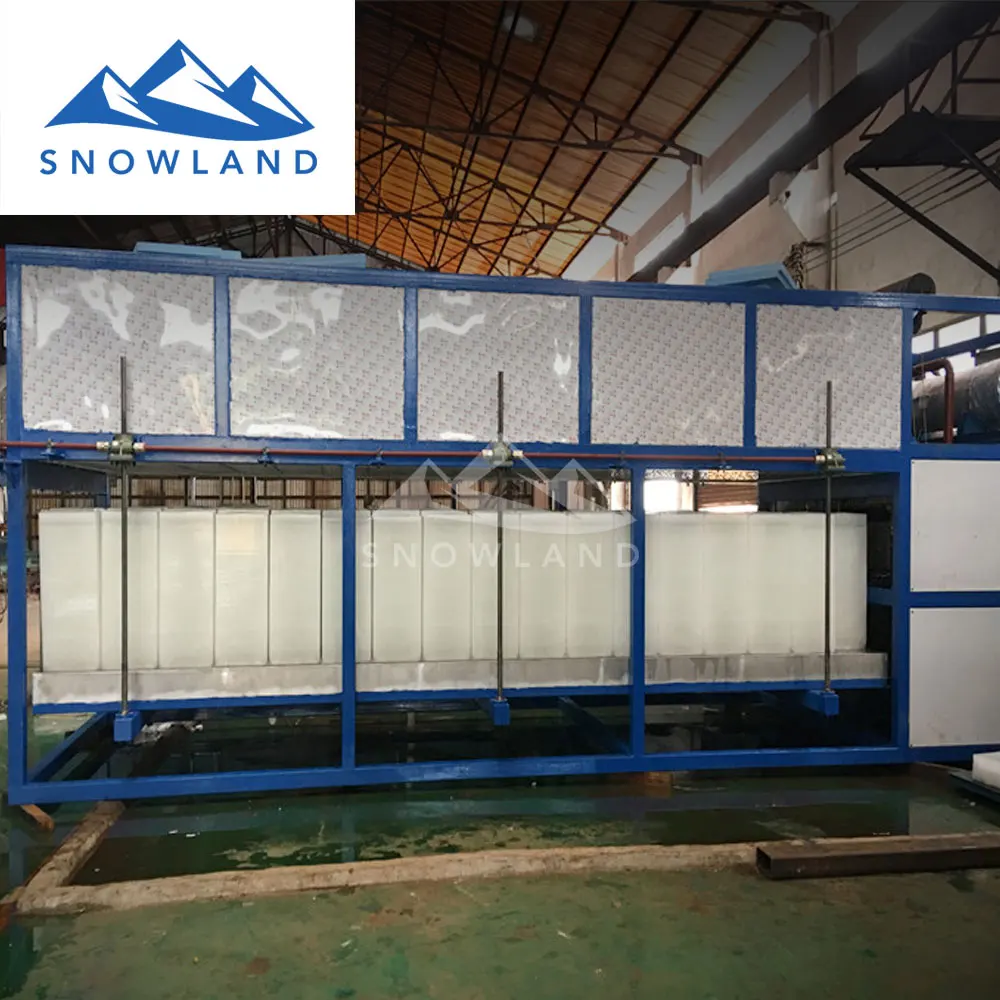 Льдогенератор для домашнего использования с блочным льдом вместимостью 25 тонн