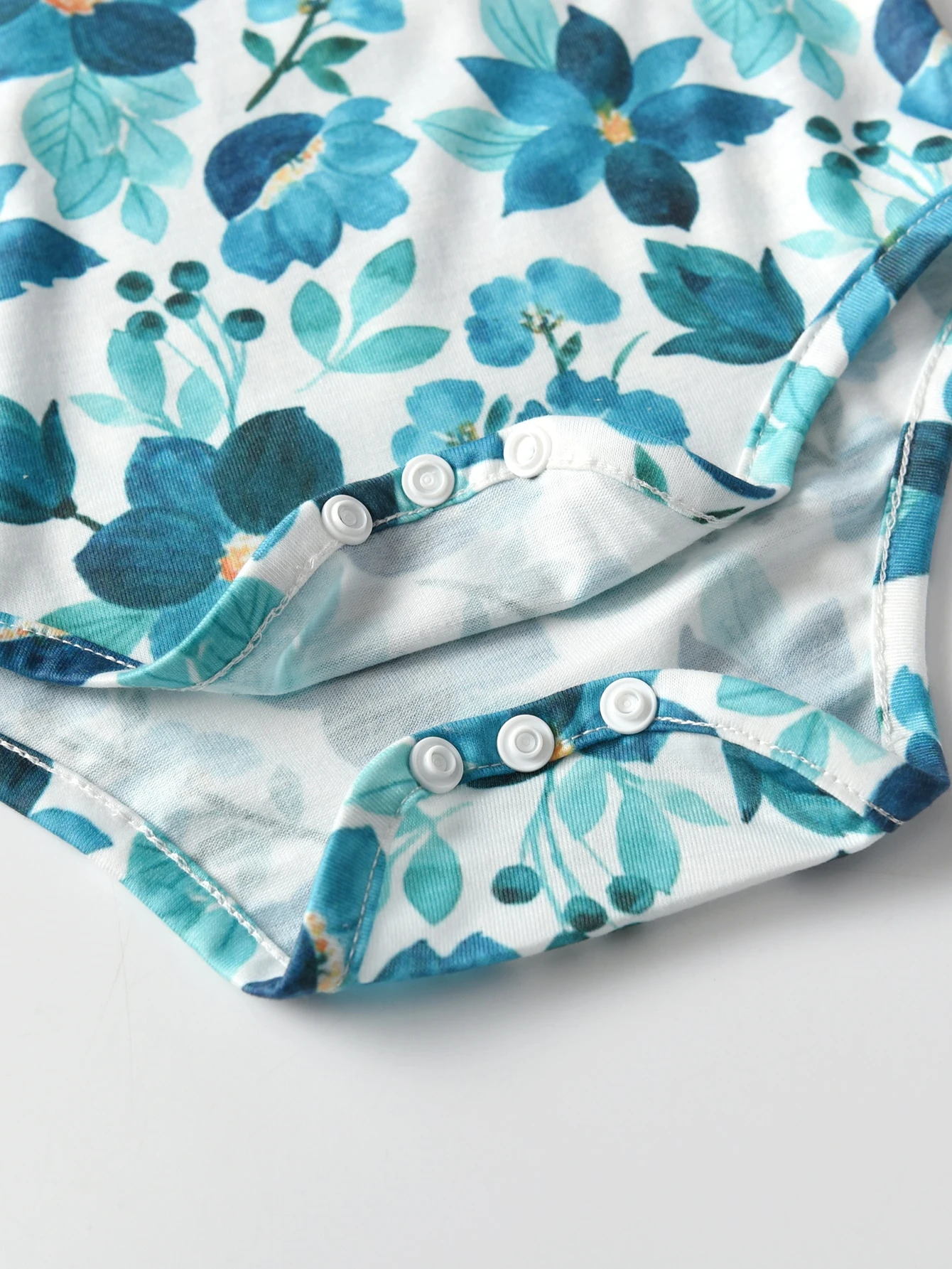 Unisex Designer Floral Custom Ruffle Infant Pajamas Summer Bamboo Baby Rompers with Zipper Closure Cute ODM Knitted Set