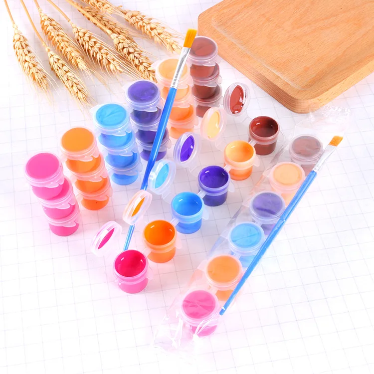 Children DIY painting 5 ml conjoined acrylic pigment kite gypsum ceramic graffiti wholesale