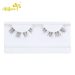 DIY Faux Mink Individual 3D Segmentes Lashes Wholesale Extra Fine Band Eyelashes Pre-cut Thin and Clear Band cluster lash kit