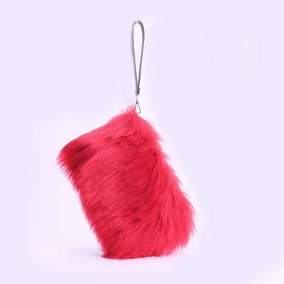 Winter Fashion Coin Fall Hand Bag Designer bags girls ladies women faux fur purses and handbags