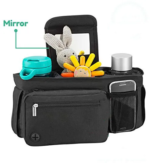 Универсальный органайзер для детской коляски, сумка для подгузников