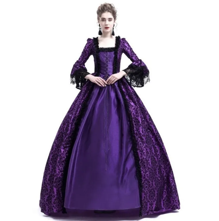 European-style Court Clothes Antoinette Ball Dresses 18th Century Renaissance Historical victorian