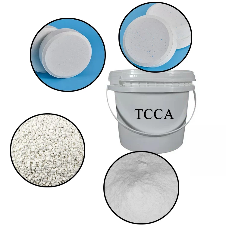 Tricloroisocyanuric Acid TCCA Chlorine Powder For Water Treatment Chemicals