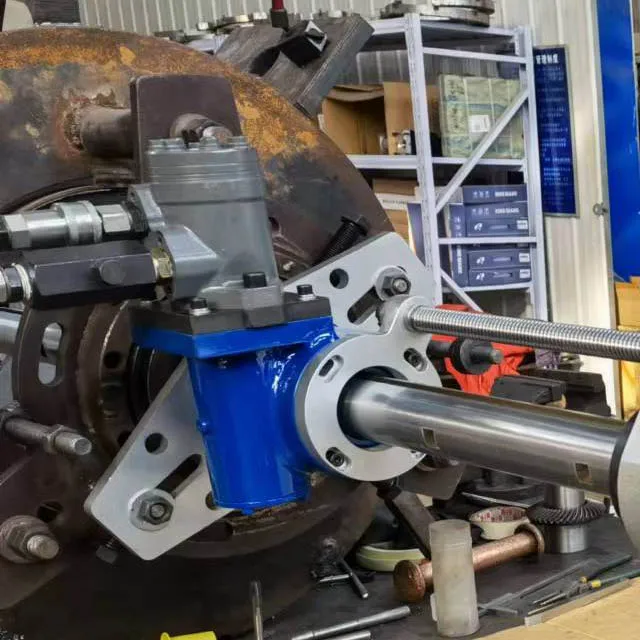 Fully automatic CNC portable electric line boring and welding machine