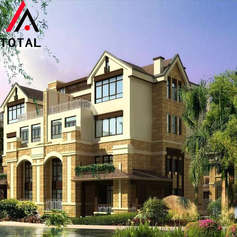 China Wholesale Modern Prefabricated Light Gang Villa Luxury Modern Steel Villa