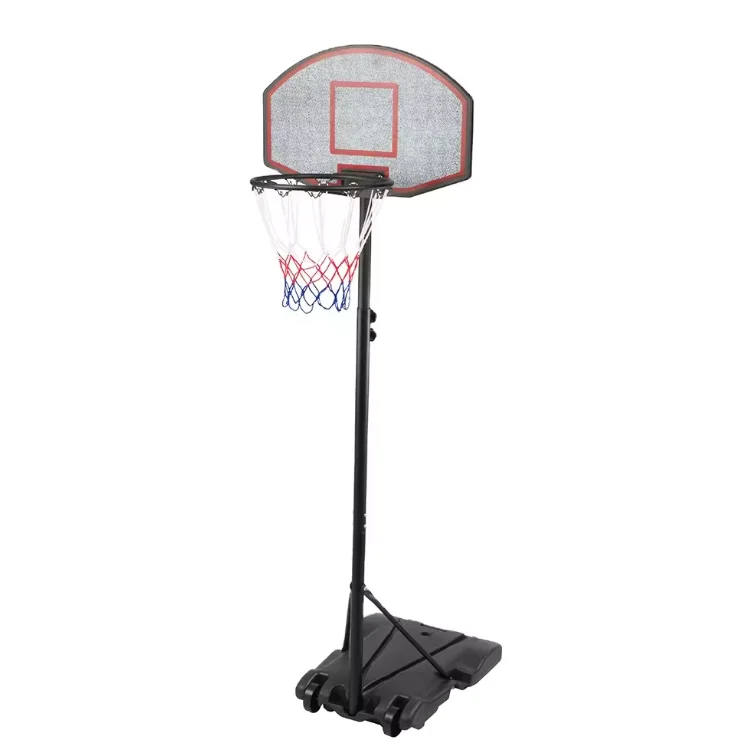 Children and Teenagers Outdoor Training Basketball Court Equipment-Durable Frame for Active Play and Exercise