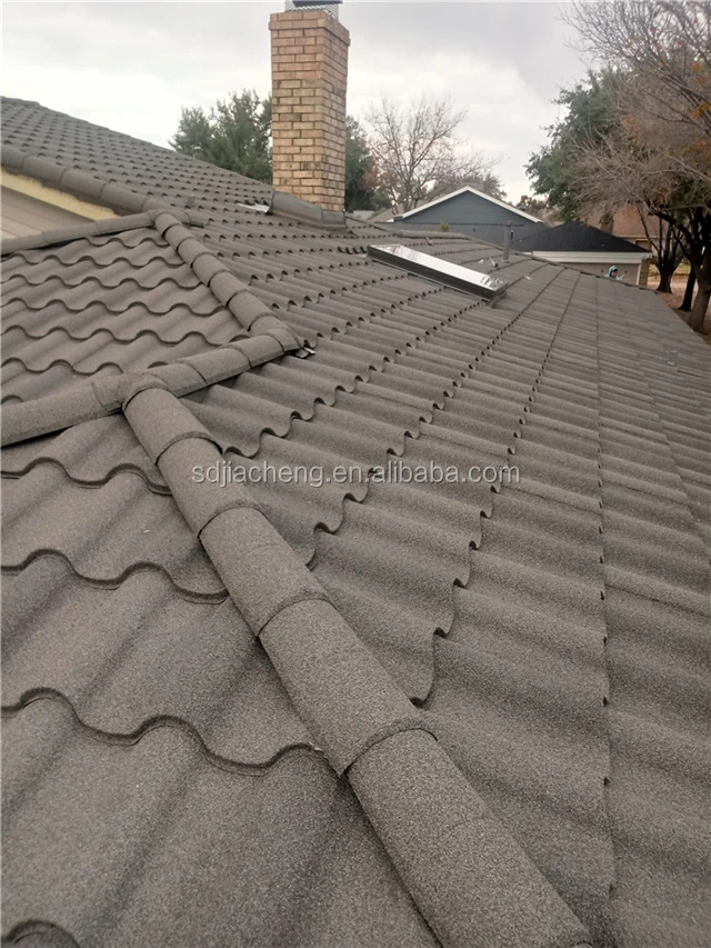 New Release Metal Shingles Sheet Roofing Milano Stone Coated Metal Roof Tile