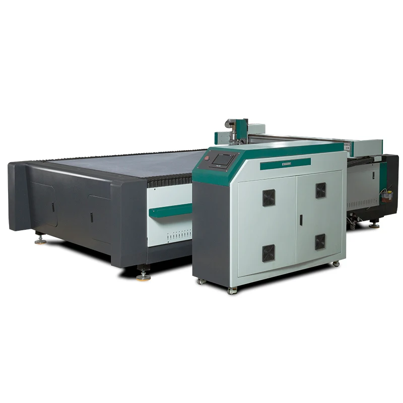 jinan AOL factory price oscillatory though cut v cut AOL digital cutting machine for Recording Studio Soundproofing  board