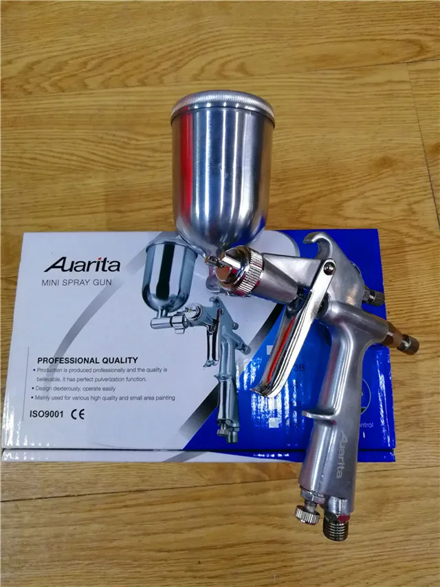 Auarita F-3 домашний электрический распылитель краски мини краскопульты мощность 1 0 мм сопло простое распыление чистый идеально подходит для е м