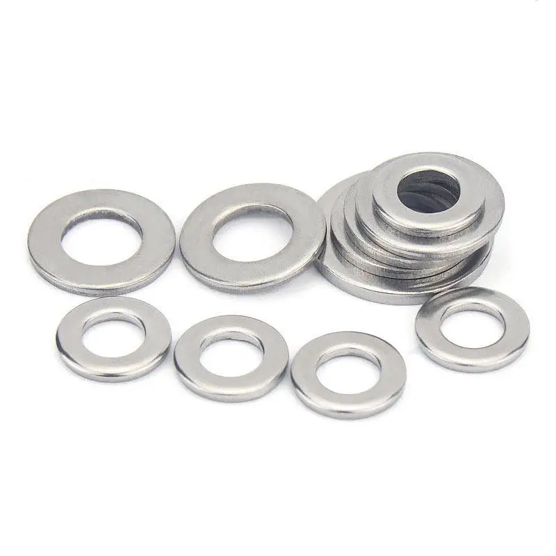 Factory Wholesale Full Range Customizable Zinc Plating Surface Treatment High Quality Carbon Steel Galvanized Nut Plain Washers