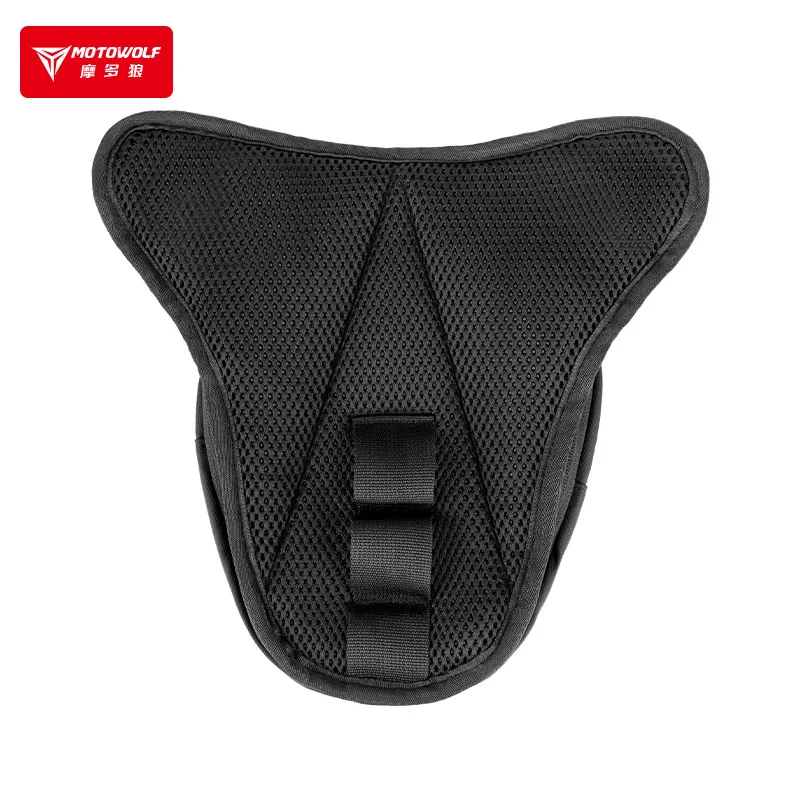 MOTOWOLF PU hard shell leg bag waist pack for motorcycle riding belt pouch