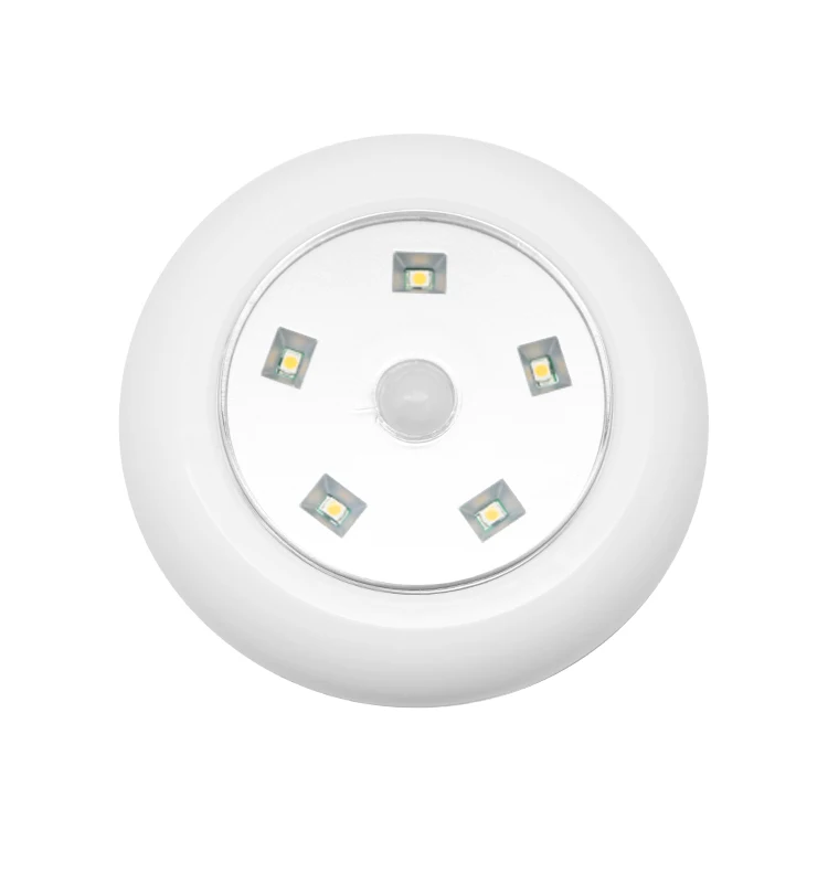 
Battery powered kitchen under cabinet led lighting with motion sensor closet light 2 pucks 