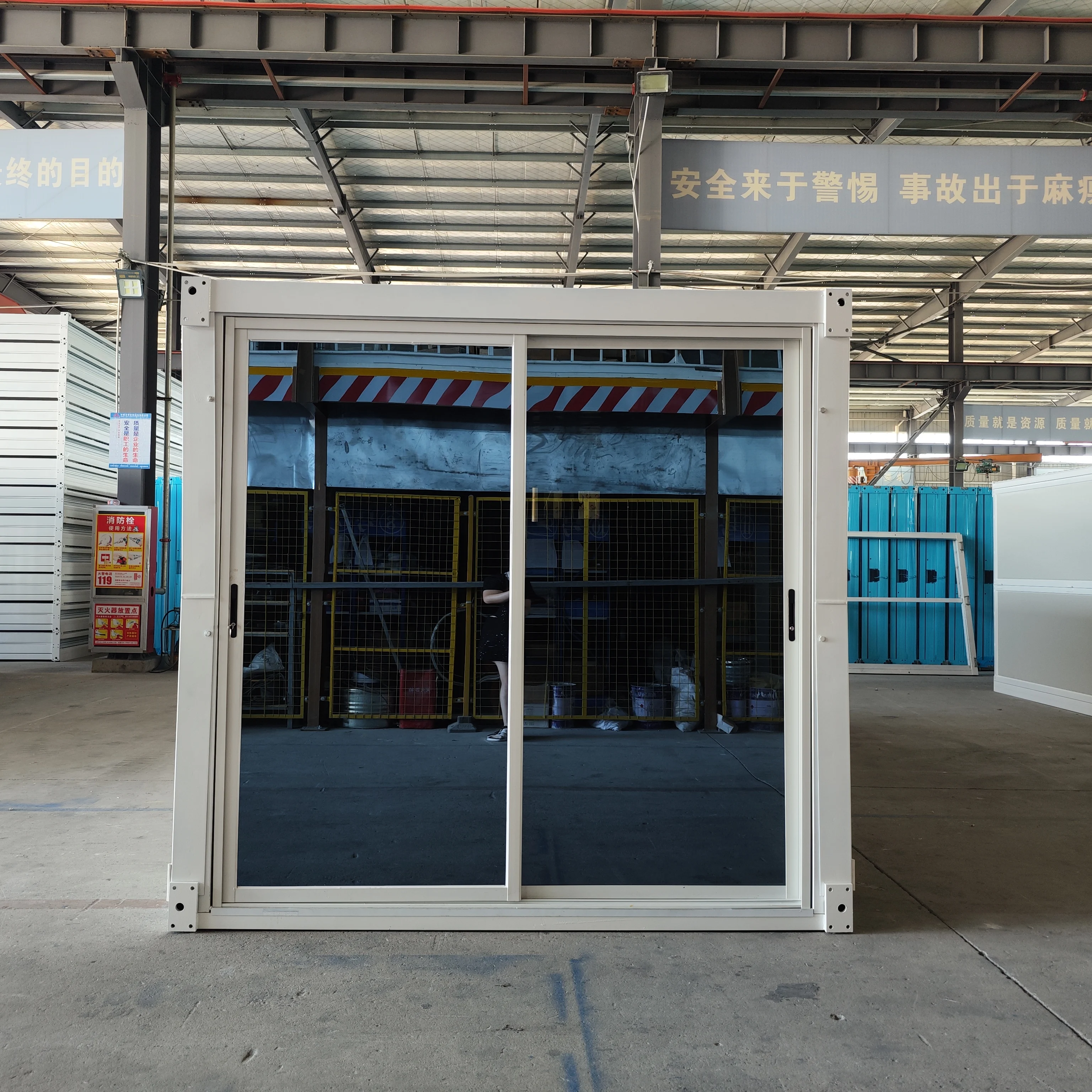 Сборный складной контейнерный дом для перевозки на 40 футов легко собираемый модульный строительный