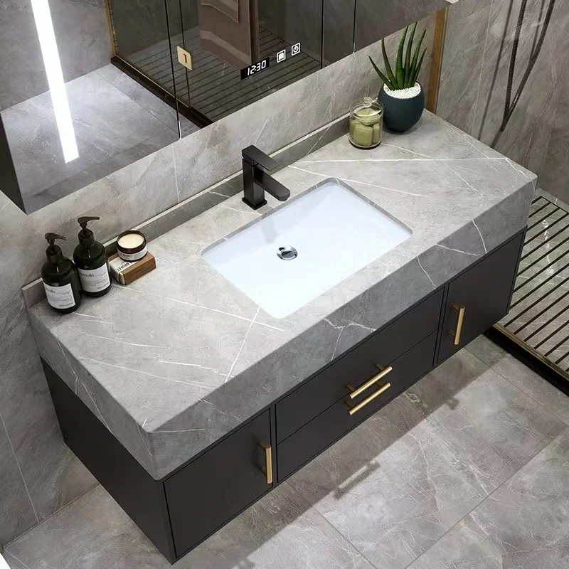 modern vanity bathroom furniture 24 inch unit cabinet sink washing basins designs wood smart home cabinet wall mirror cabinets