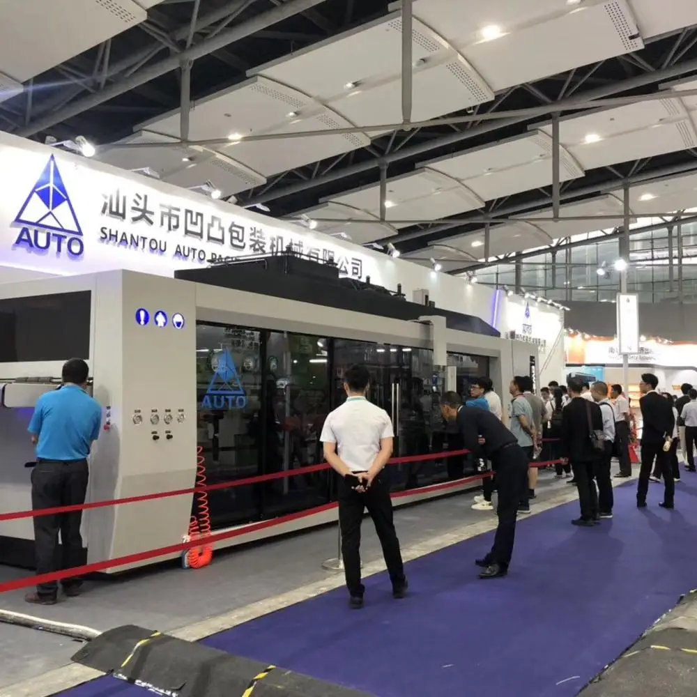 
AUTO Thermoforming Machine Model DW3-78 BOPS or Biodegradable Food Container Making Machine 