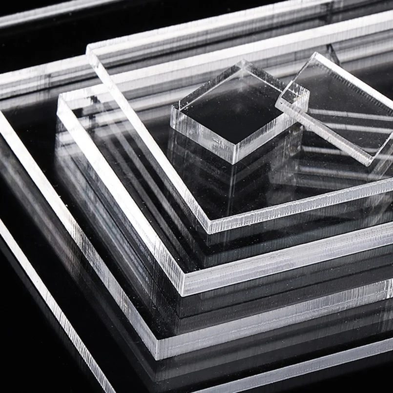 HUASHUAITE 3 мм прозрачная панель из оргстекла акриловый лист поставщик