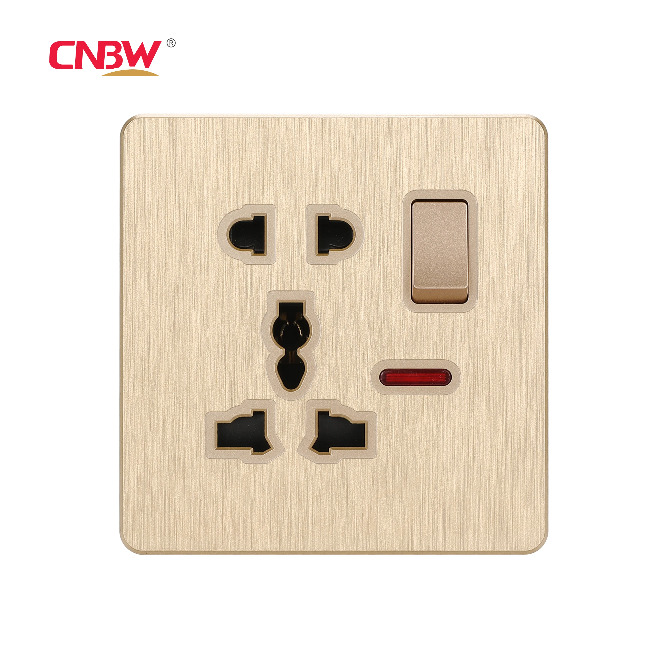 Factory price New design european the 2P schuko wall socket