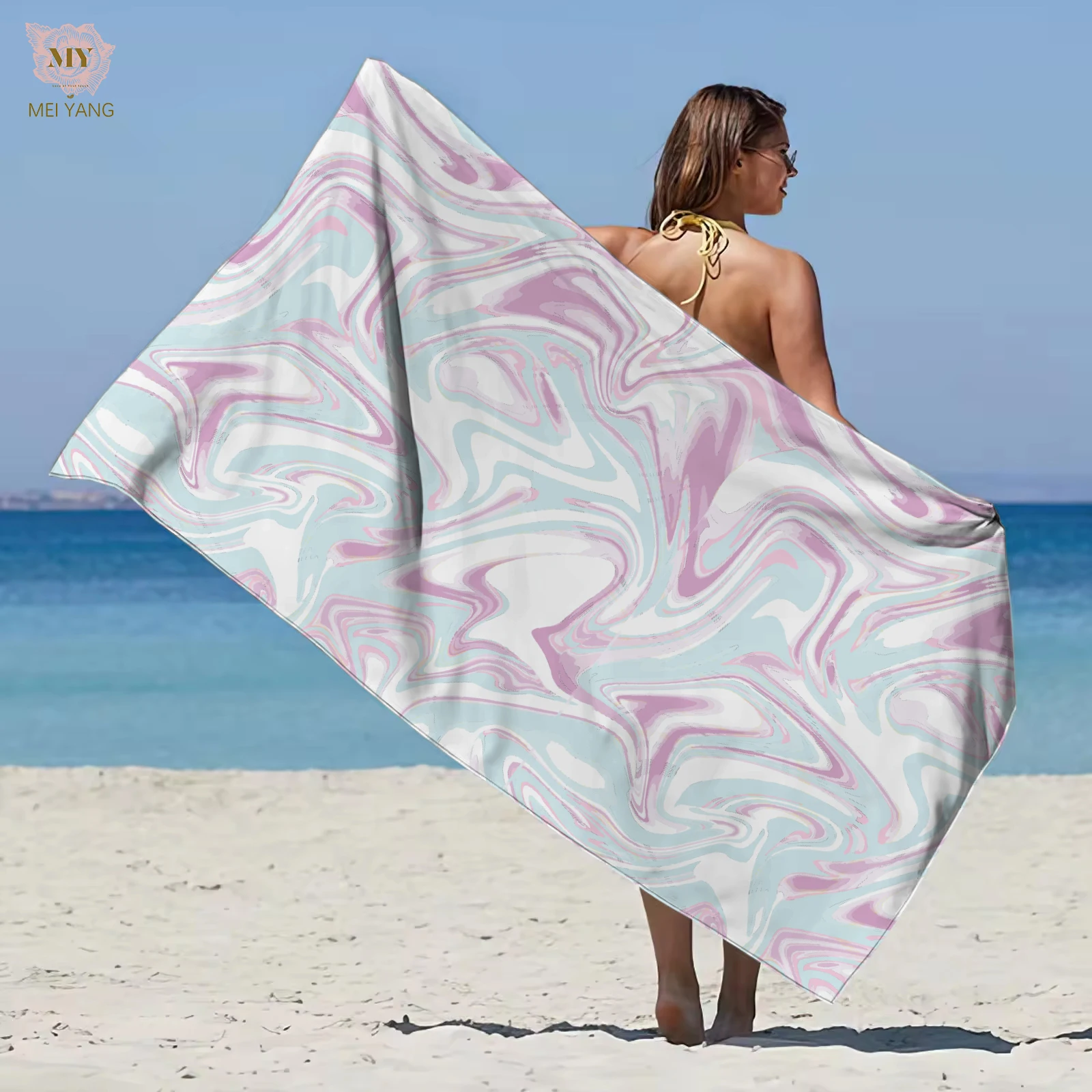 Microfibre Beach Towel Extra Large Quick Dry Beach Towels Sand Free Lightweight Bath Towel