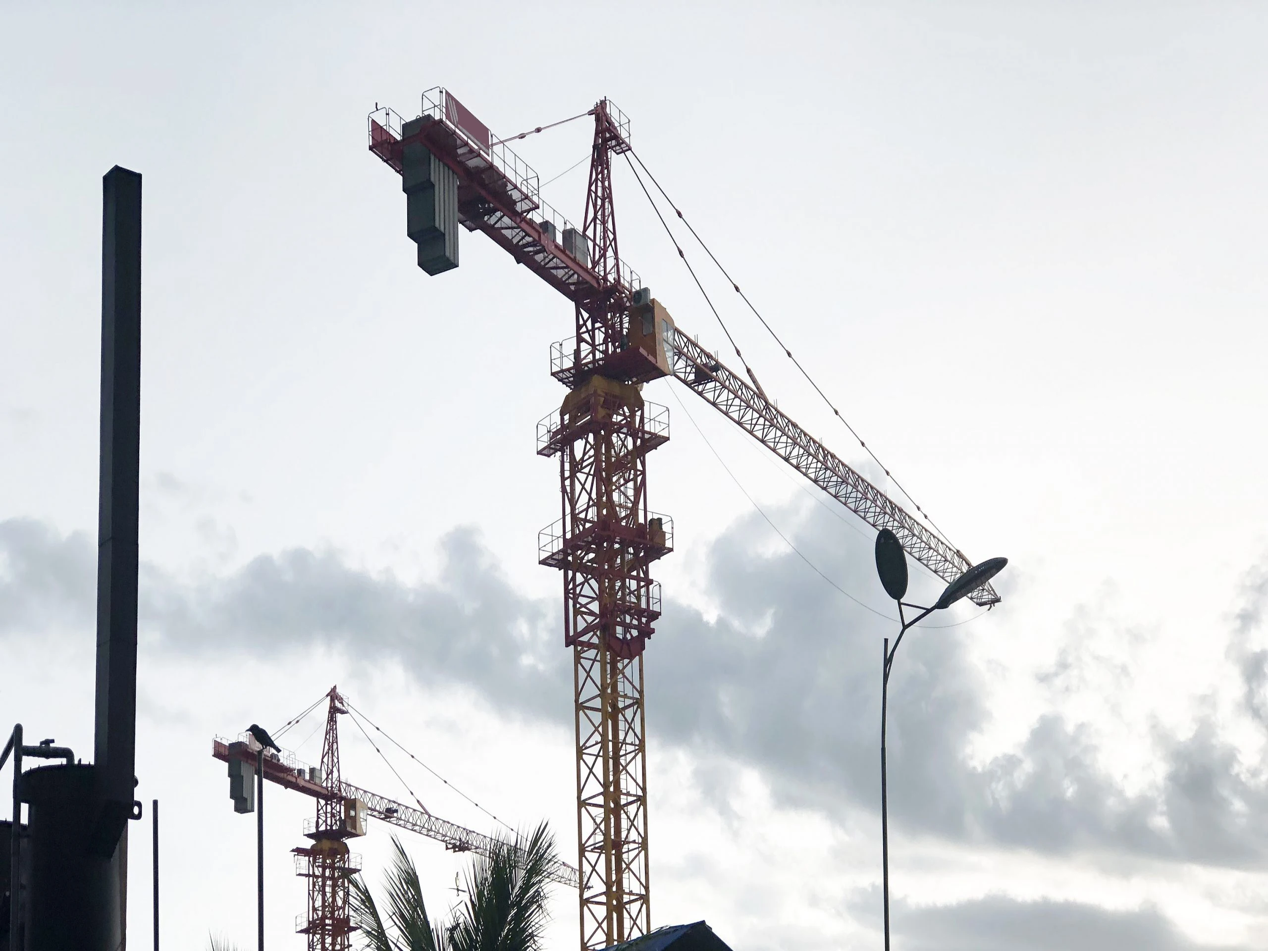 8 Ton Tower Crane SYT80 With High Operating Efficiency For Sale