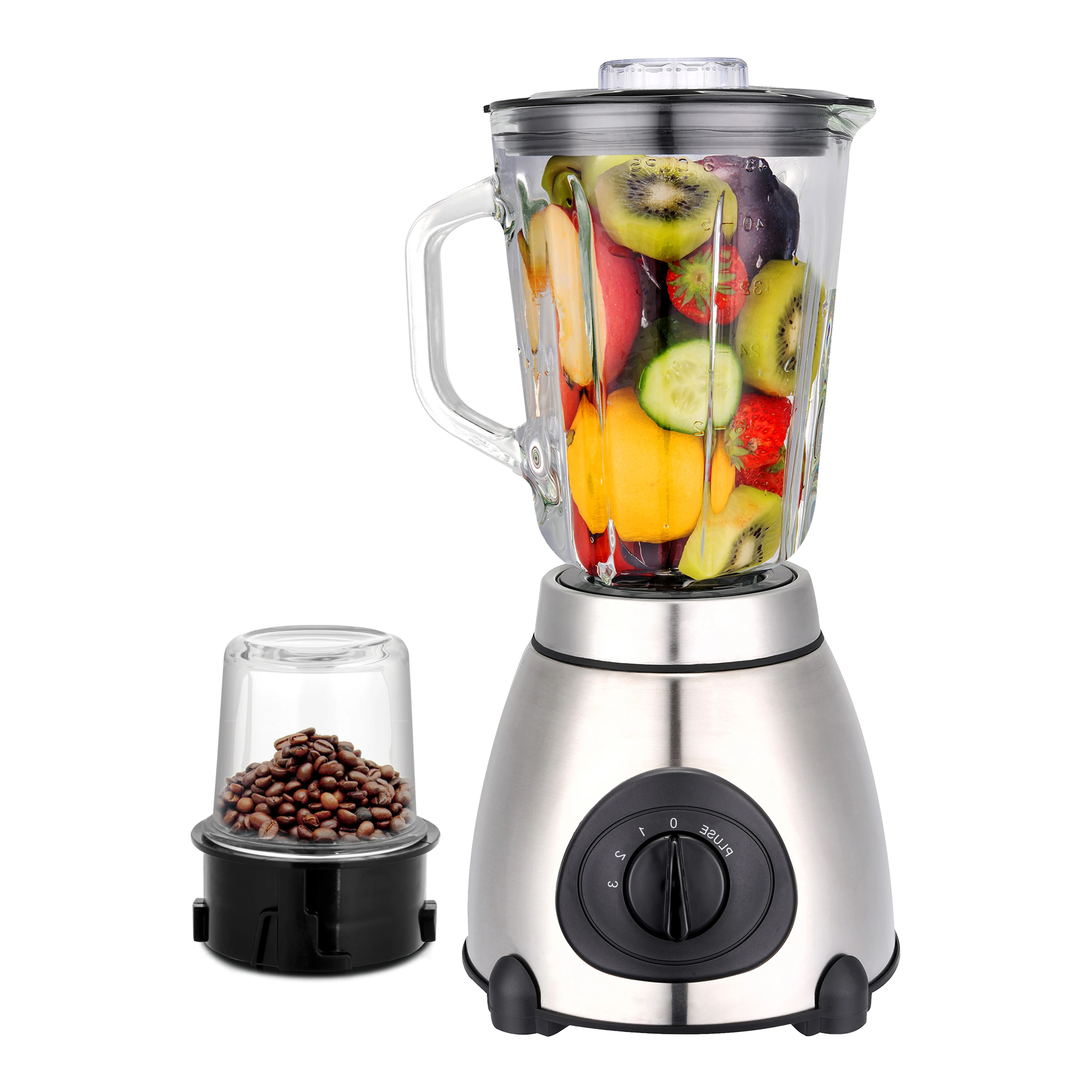 Leazo Customized Mixer Grinder 1.5 Liter Glass jar High Speed Power Dry Spice Mixer Electric Stand Mixer Electric Blender