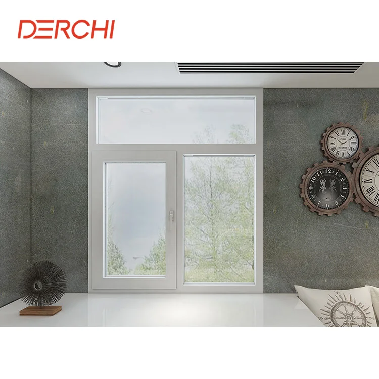 Cheap price soundproof simple design aluminum sliding glass windows