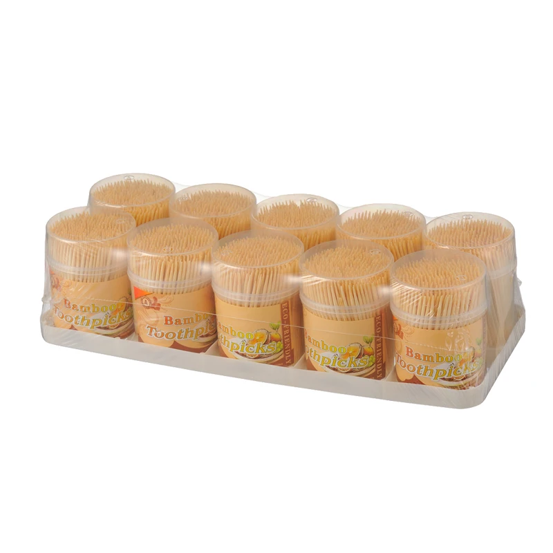 Wholesalers halloween flavoured toothpicks mint bamboo toothpick