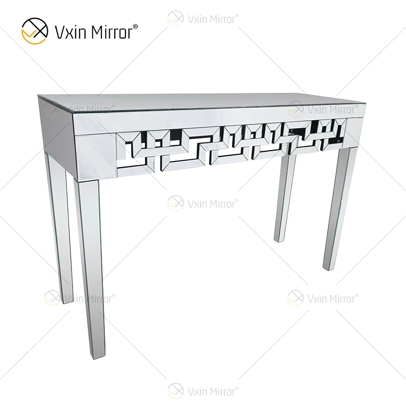 Wholesale Elegant WXF-603 Charming Silver Mirrored Console Table for Furniture