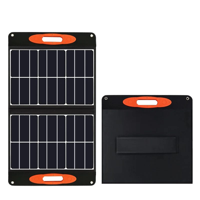 Solar Generator Solar and AC Charge To Battery Powerstation Camping Portable Power Station