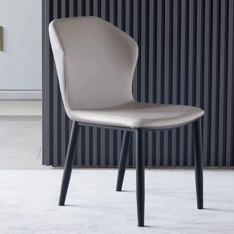 Low Price Wholesale Upholstered Leather Dining Dinner Chair Fashion Dining Chair Home Modern For Sale