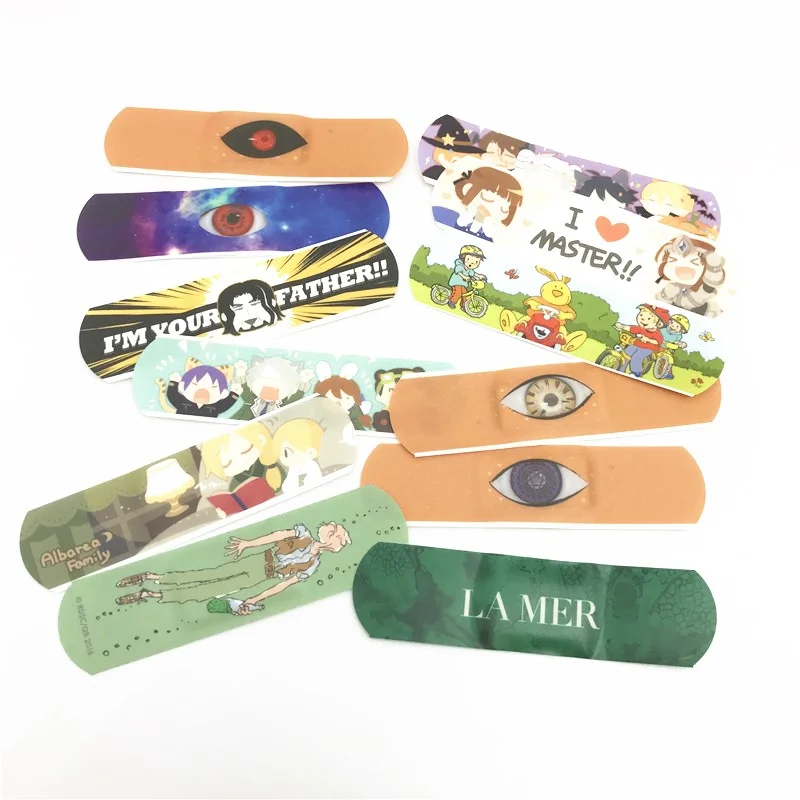 Low Price Cute Band aids PE Medical Custom Logo Printed Band Aid