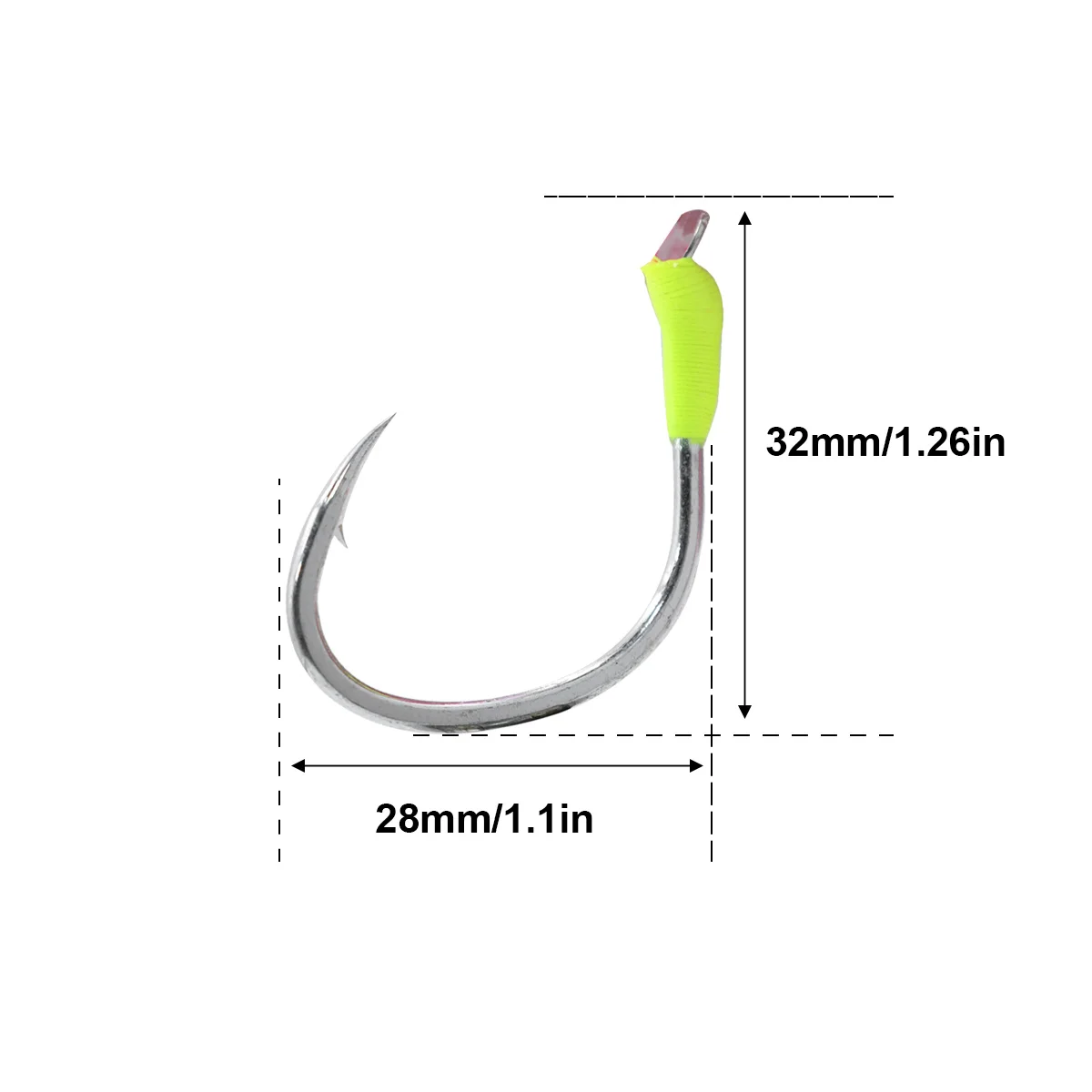 New Salt water fishing Life like 5.9 inch Luminous soft Octopus Lure with Biotic Eyes Bright Glow at dark and strong steel Hook