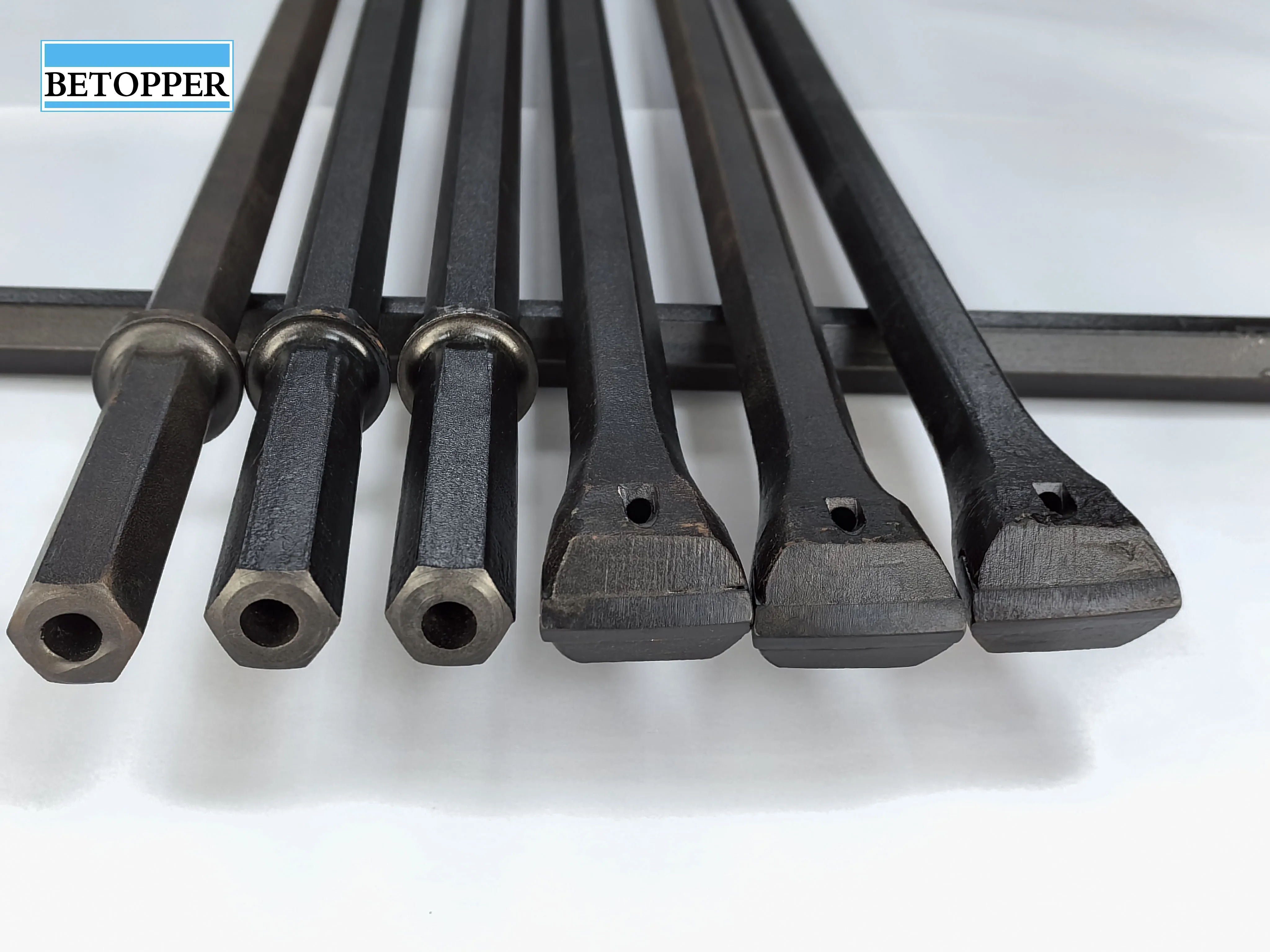 2024 Production Mining Tools H22 H25 Drill Rod 800mm-8000mm thicker carbide Integral Drill Rod bar For Mining