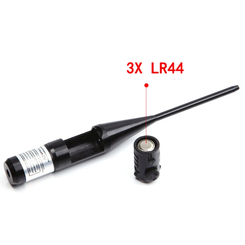 Tactical Red Green Dot Laser Hole Adjustable Collimator With On Off Switch For Hunting. 177 in. Caliber pistol rifle 50