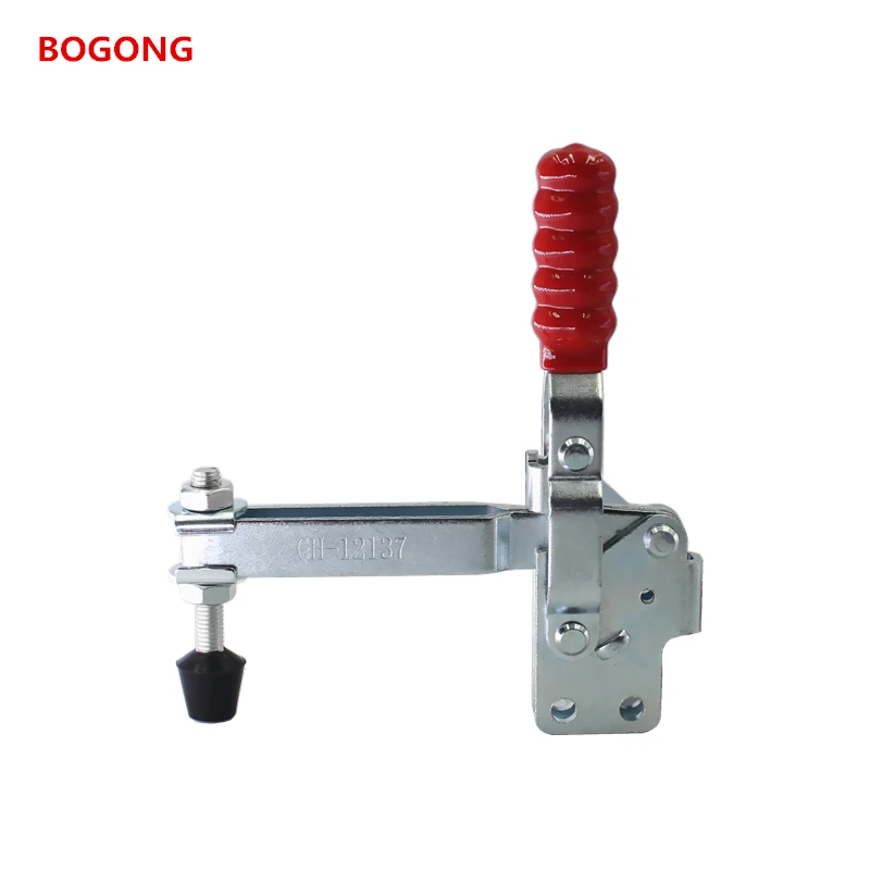 BOGONG GH-12137 инструмент тоггл головка с зажимом быстрого крепления крепежной площадки вертикальное прижимное устройство GH12137 CH HS 12137 автомобильной проверка приспособление