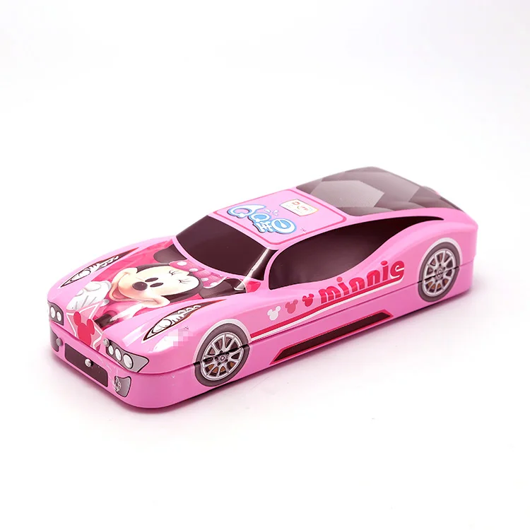 Colorful Two Layers Custom Metal Pencil Tin Box Tin Pencil Case for Kids Wholesale