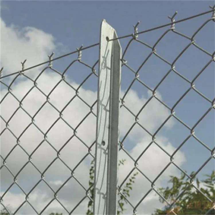 removable anti climb pvc fence coated retaining wall weaving chain link fence