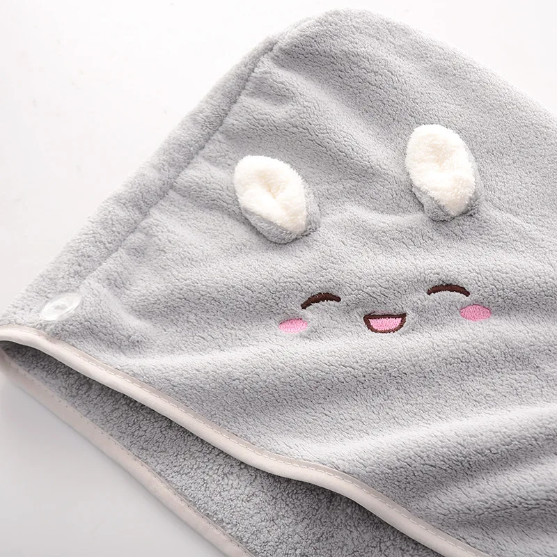 Custom microfiber hair wrap towel drying bath spa head microfiber women towels hair drying