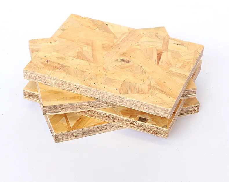 China Manufacturer WBP Glue Surface Finished One or Double Side OSB Boards Particle Board for Apartment Use