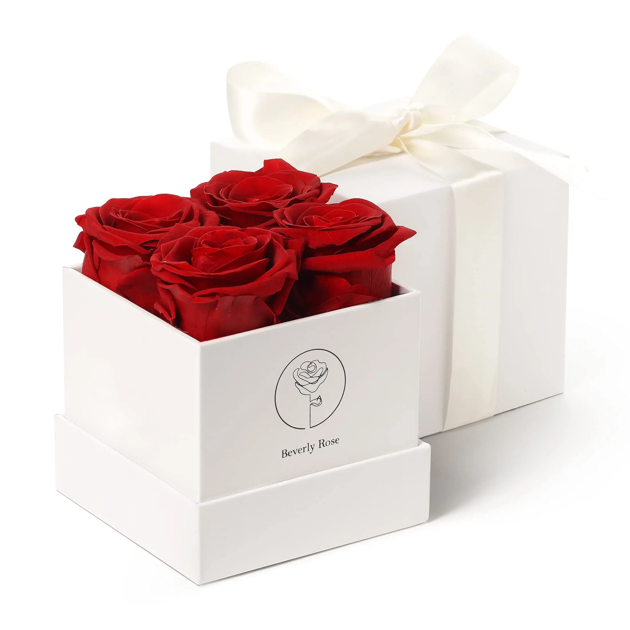 Wholesale Luxury Floral Boxes Eternal Flower Box Set Packaging For Floral Gift Shipping Box