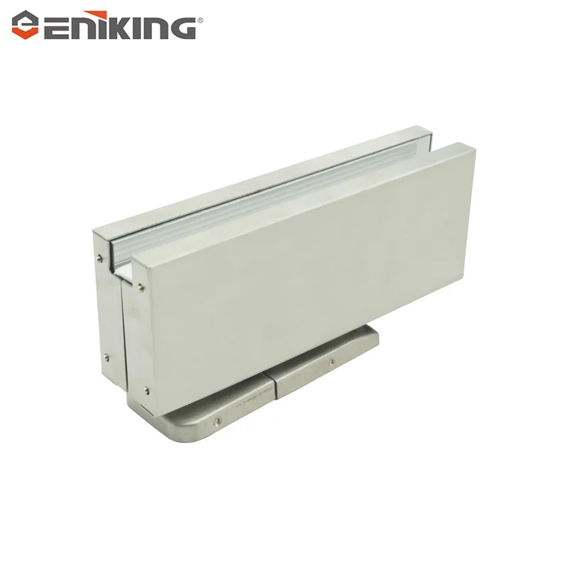 Hydraulic Patch Hinges Surface Mounted No-Digging Floor Spring for Glass Door Pivot