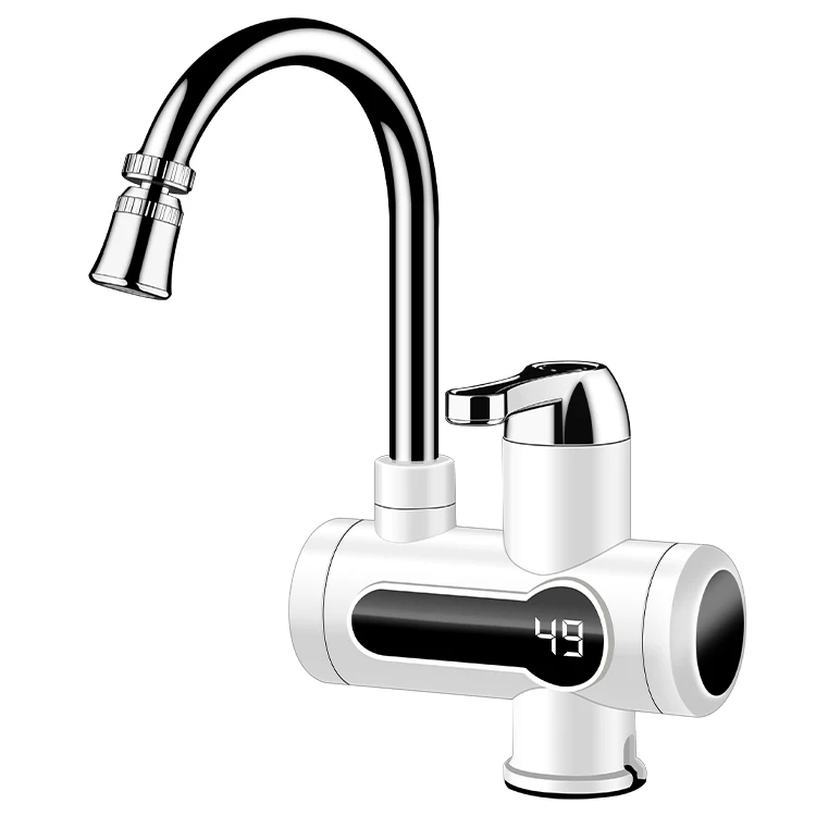 High Quality Commerce Hotel Electric Heater Faucet 3-5secs Rapid Heating Sink Faucet