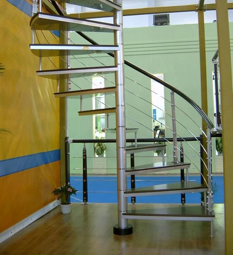 Fashion indoor spiral staircase,used spiral staircase,modern spiral staircase,L-407