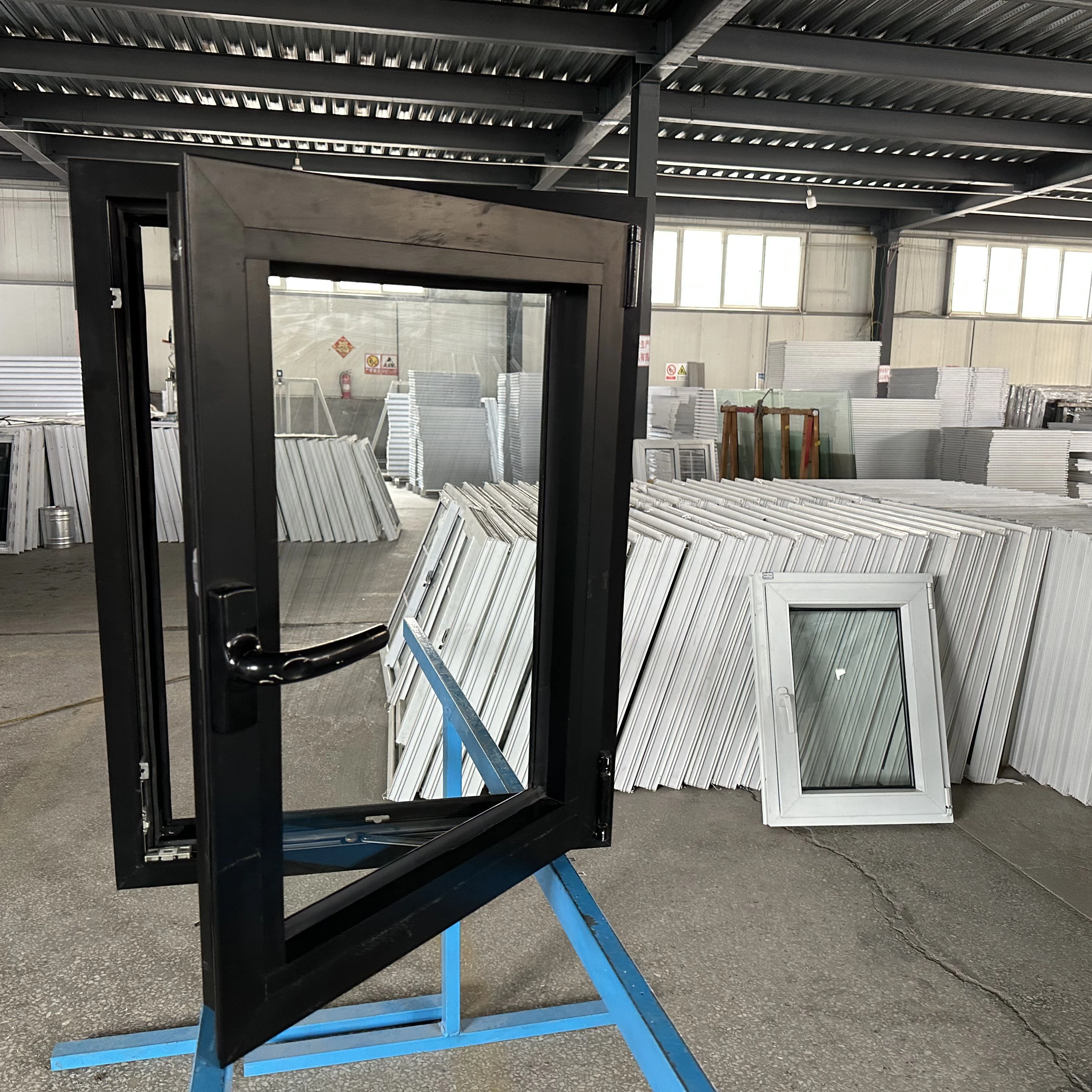 Modern Style Aluminum Garden Casement Window With Casement Windows System For House