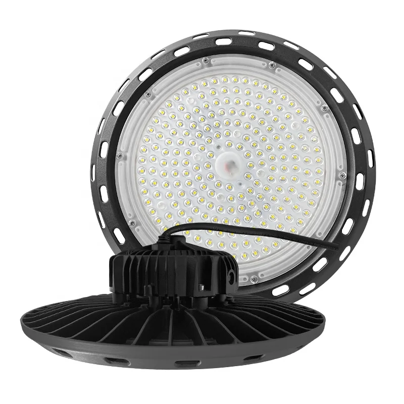 
Good Quality WHOLESALE IP65 Factory Warehouse aluminium Industrial 150W UFO LED High Bay Lights 