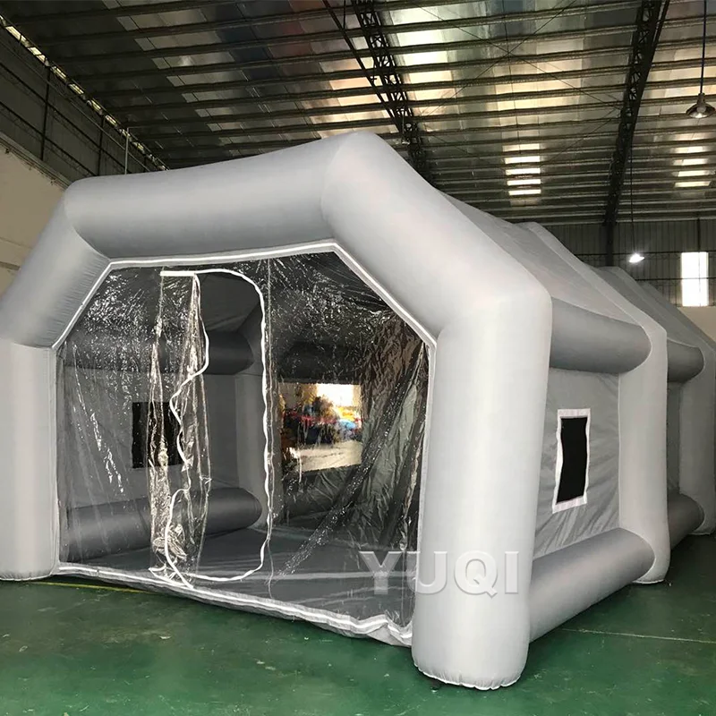 Mobile Portable Car Spray Tent Inflatable Car Painting Spray Paint Booth For Sale