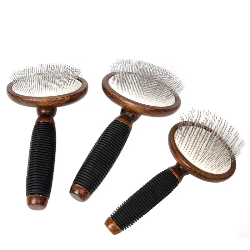 
Factory Wholesale Classical Style Upscale Cat Hair Brush Pet Dog Grooming Slicker Brush 