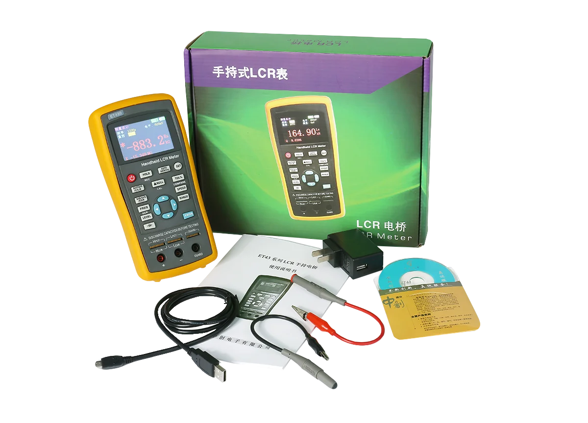 ET430 Selling At A Low Price With High Precision Lcr Meter Inductance Meter Handheld Bridge