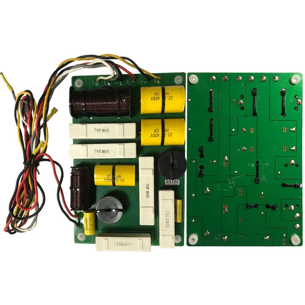 Good quality best design Dual 15 inch 1500W professional audio video spakers 3 way crossover